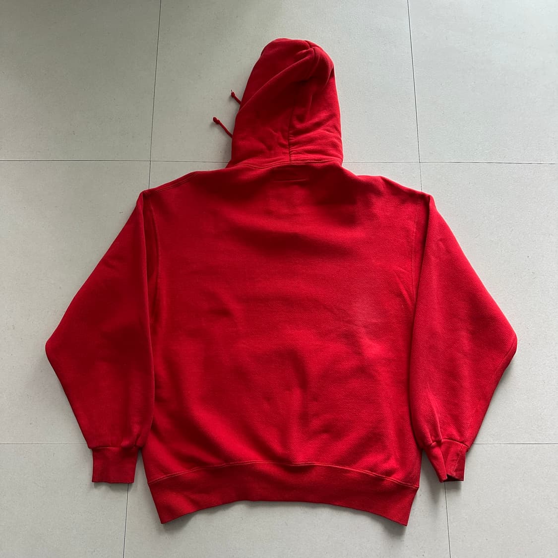 90s 러셀 하이코튼 헨리넥 후드티 XL MADE IN USA 상품이미지6