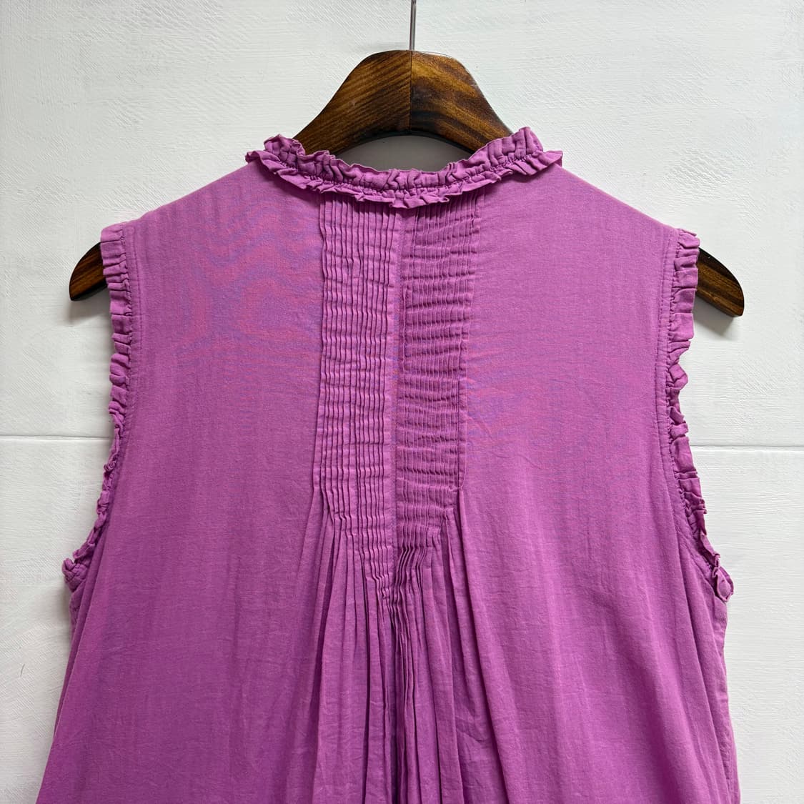 Ray Beams 핑크 레이스 프릴 코튼 원피스 JPN 상품이미지6