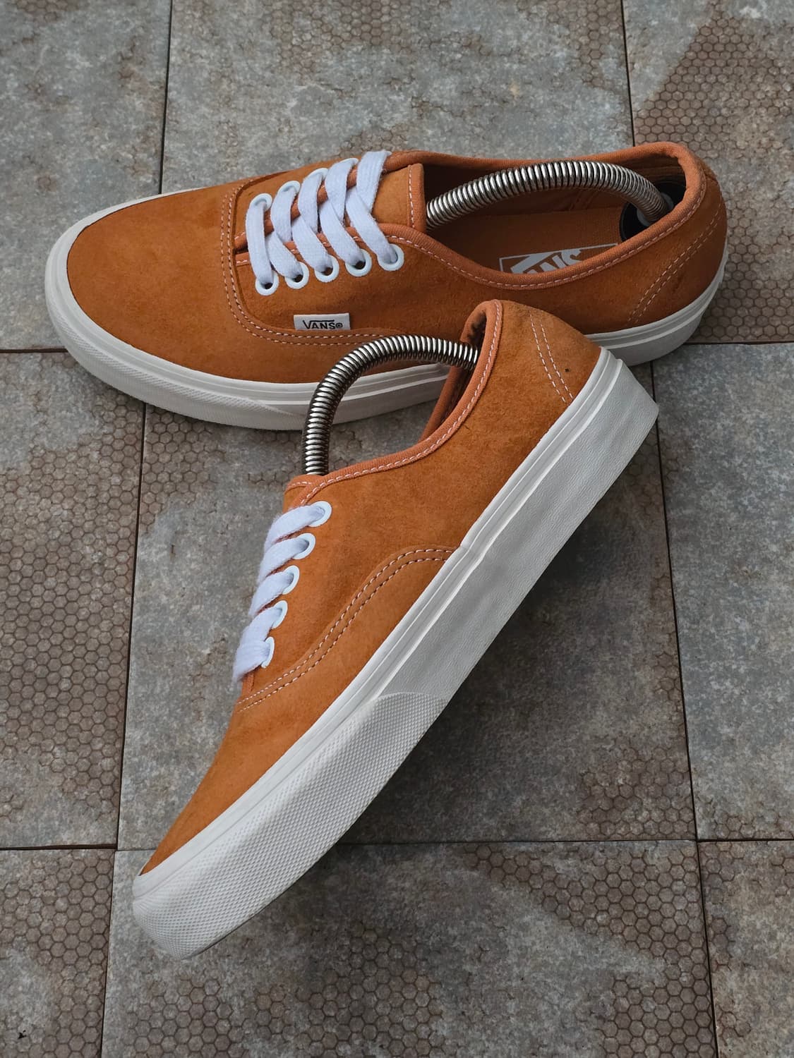 (245)반스 어센틱 피그 스웨이드 오렌지 상품이미지6