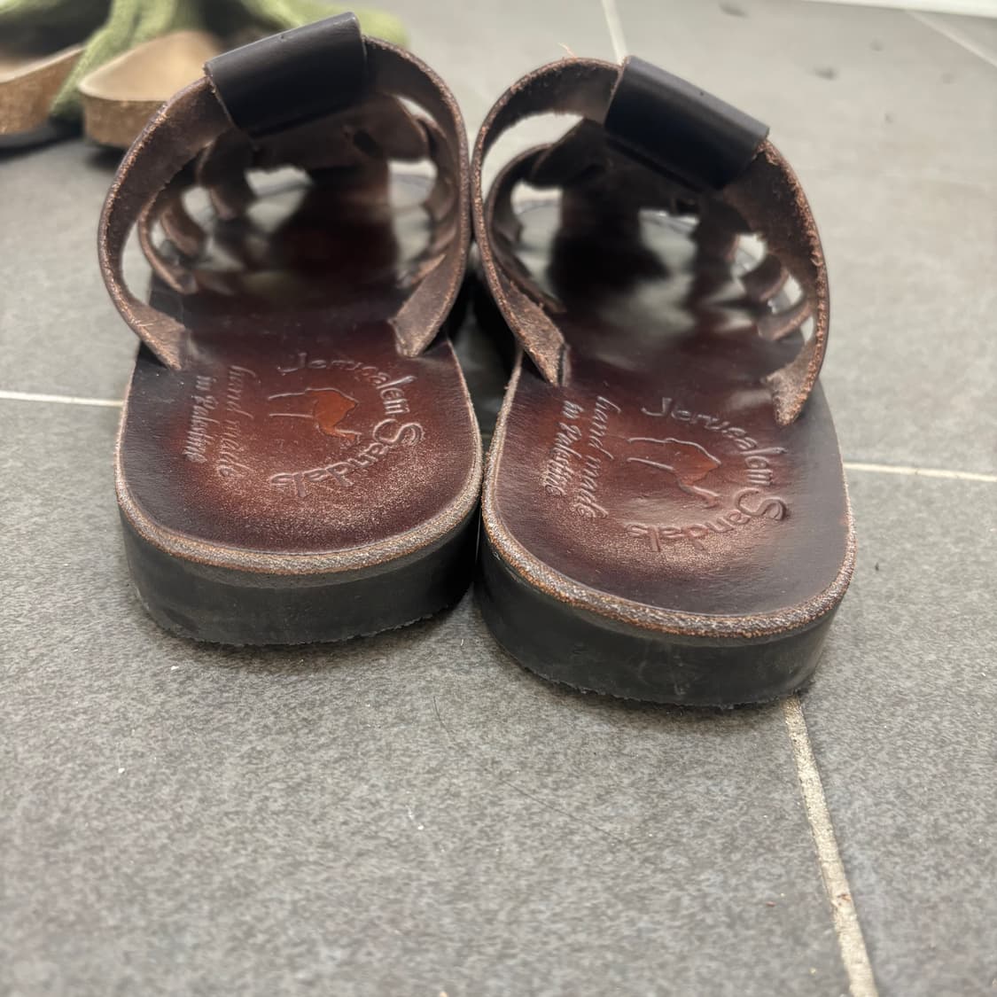 예루살렘 샌들 미카엘 슬라이드 BROWN (250) 상품이미지5