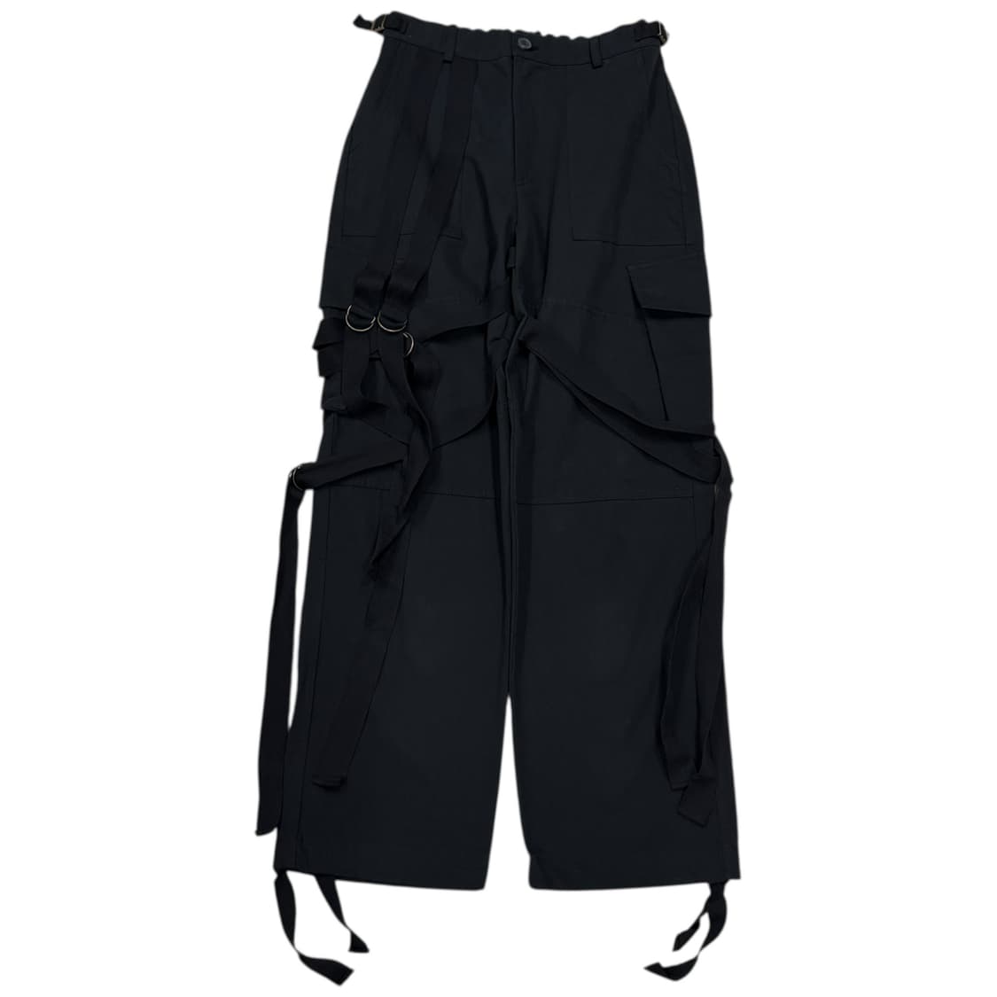 쓰리타임즈 아마존 카고 트라우저 팬츠 바지 블랙 상품이미지1