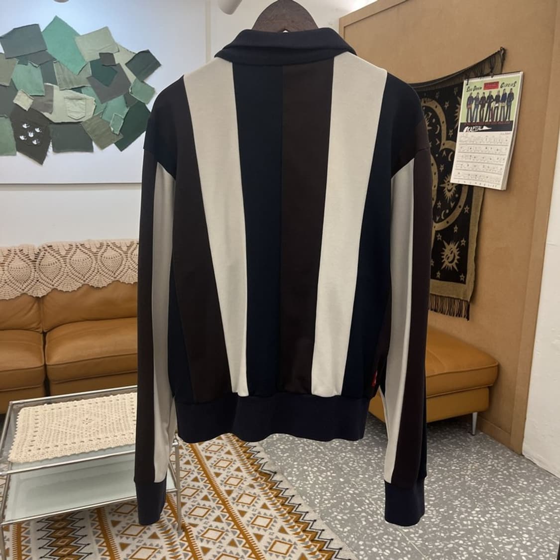 아디다스 올드스쿨 레트로 스트라이프 져지 집업 105 C10776 상품이미지4