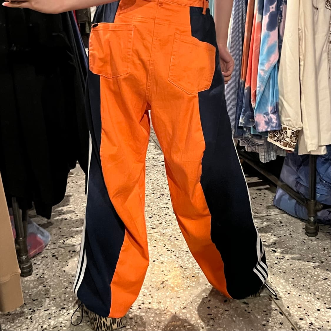 Adidas 아디다스 커스텀 데님 조거 팬츠  상품이미지3