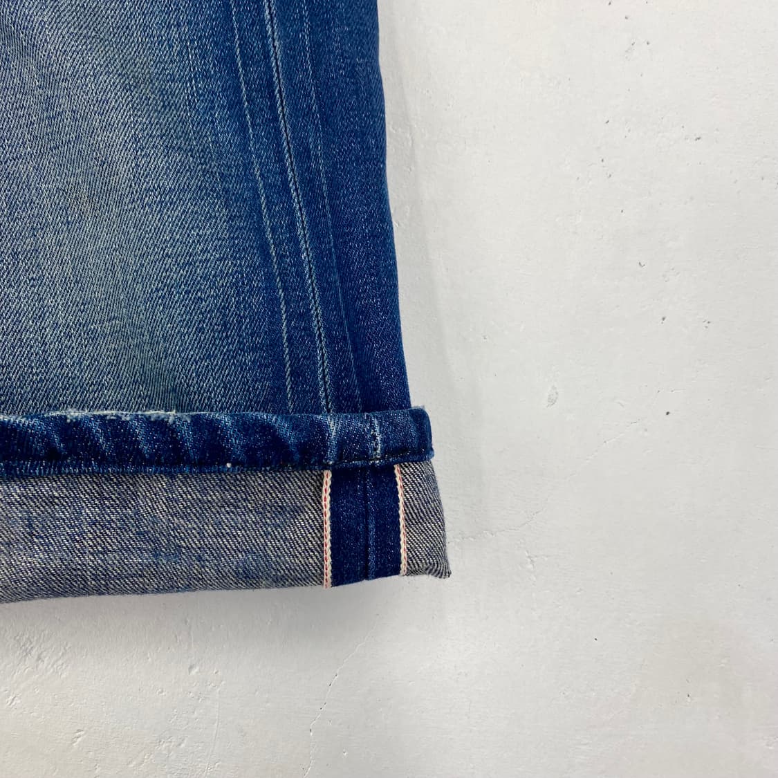 빈티지 리바이스 웨스턴 워싱 레드스티치 셀비지 데님 진 (34) 상품이미지4