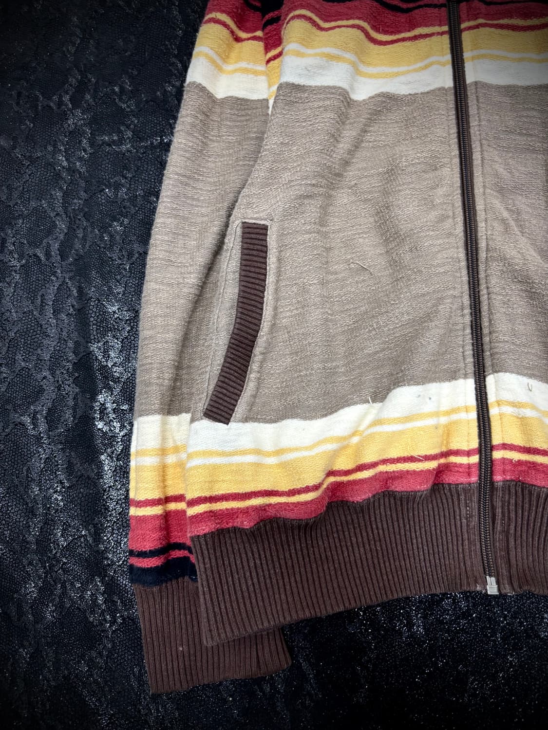“Vintage”Hippie Y2K Mood Hoodie zip Up 상품이미지3