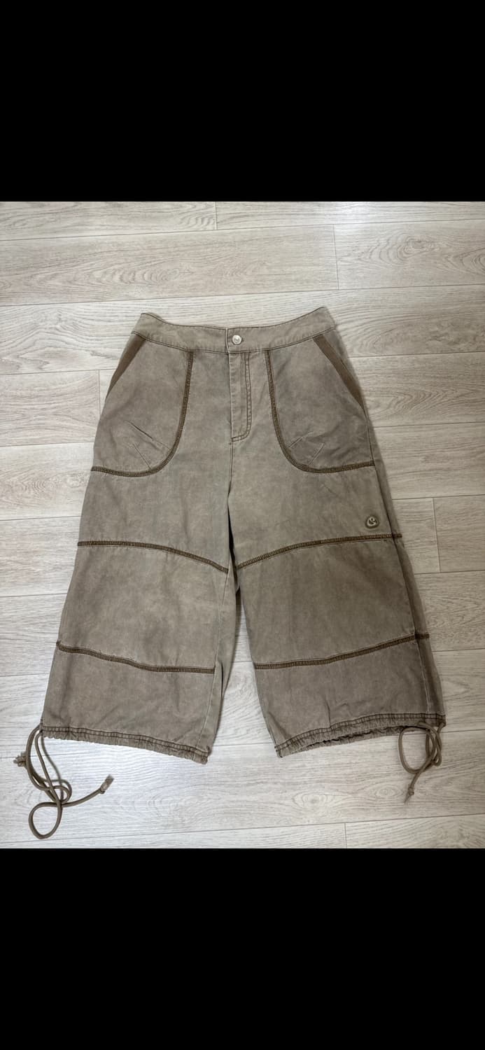 코이세이오 지그재그 팬츠 브라운 0사이즈 교환 가능 coyseio 상품이미지3