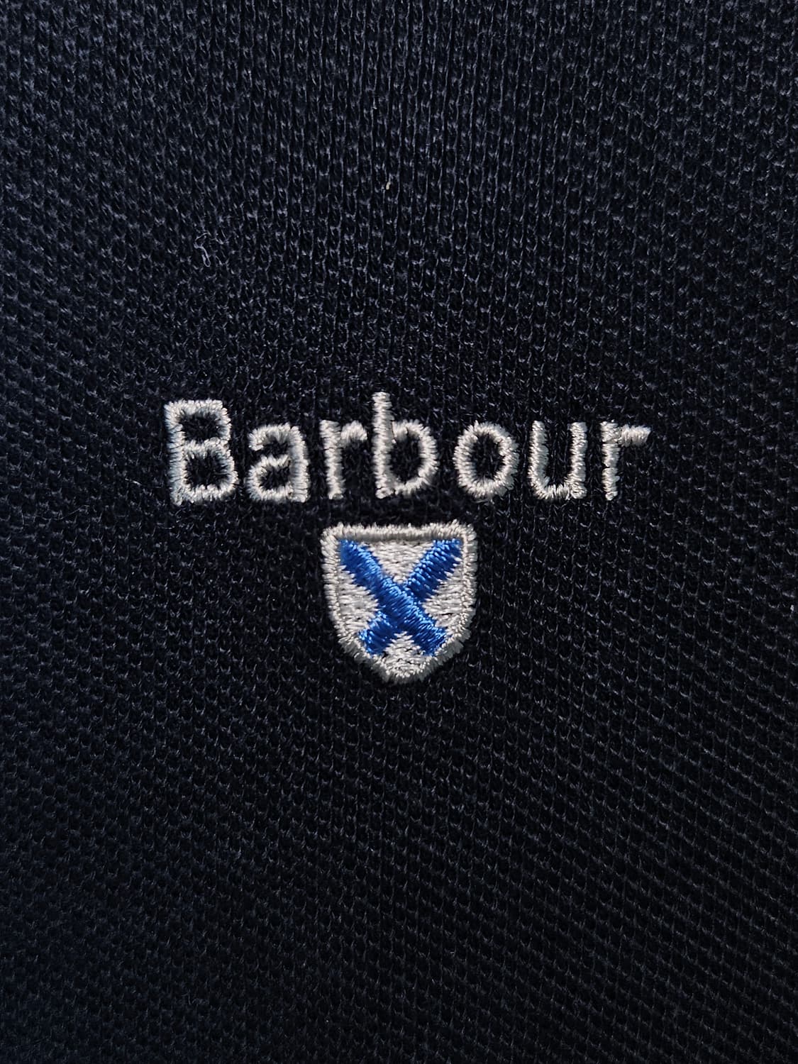 바버 Barbour 폴로 자수로고 반팔 카라티 pk 피케티 네이비 M 상품이미지3