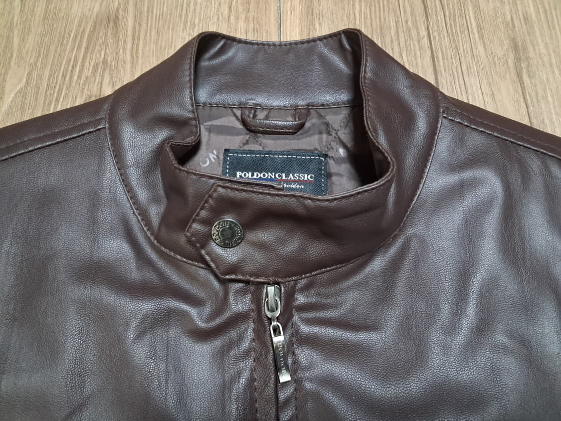POLDON 레더 자켓 M 상품이미지6