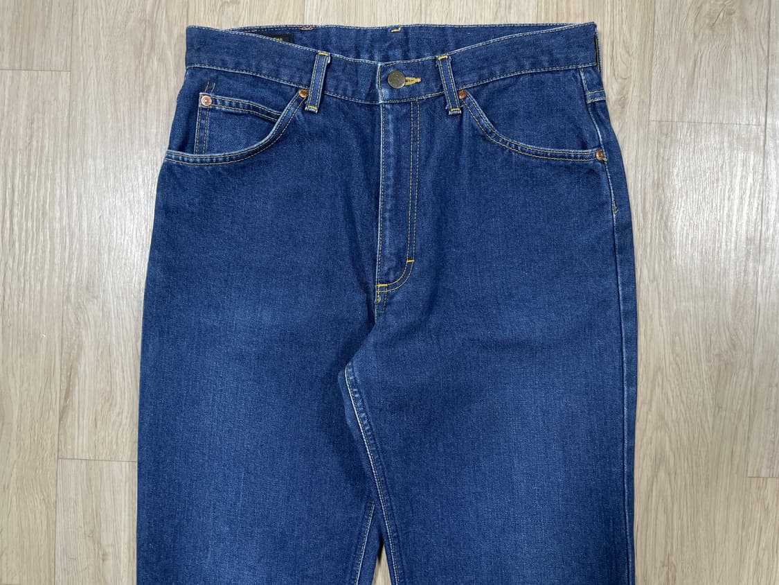30) 90's Lee X 에드윈 진청 데님팬츠(일본제) 상품이미지5