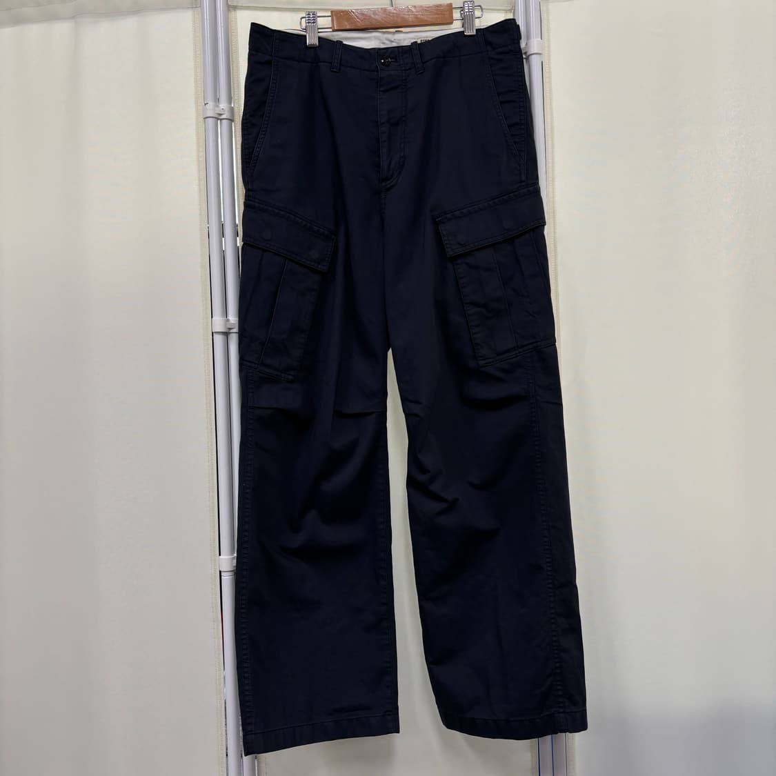 포터리 가먼트 워시드 카고 팬츠 네이비 2사이즈 상품이미지1