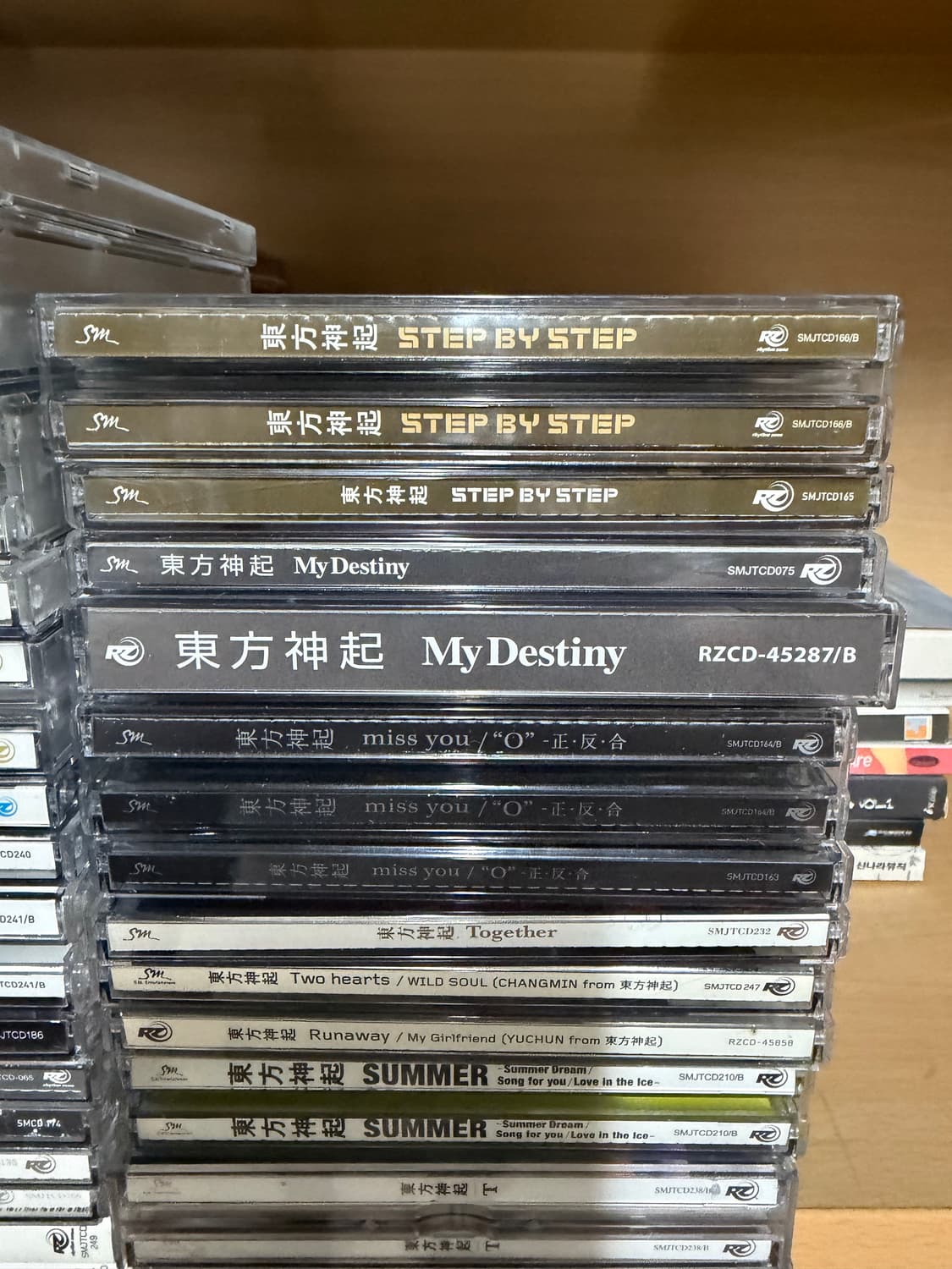 동방신기 cd 및 dvd 5인체일때 대부분  상품이미지6