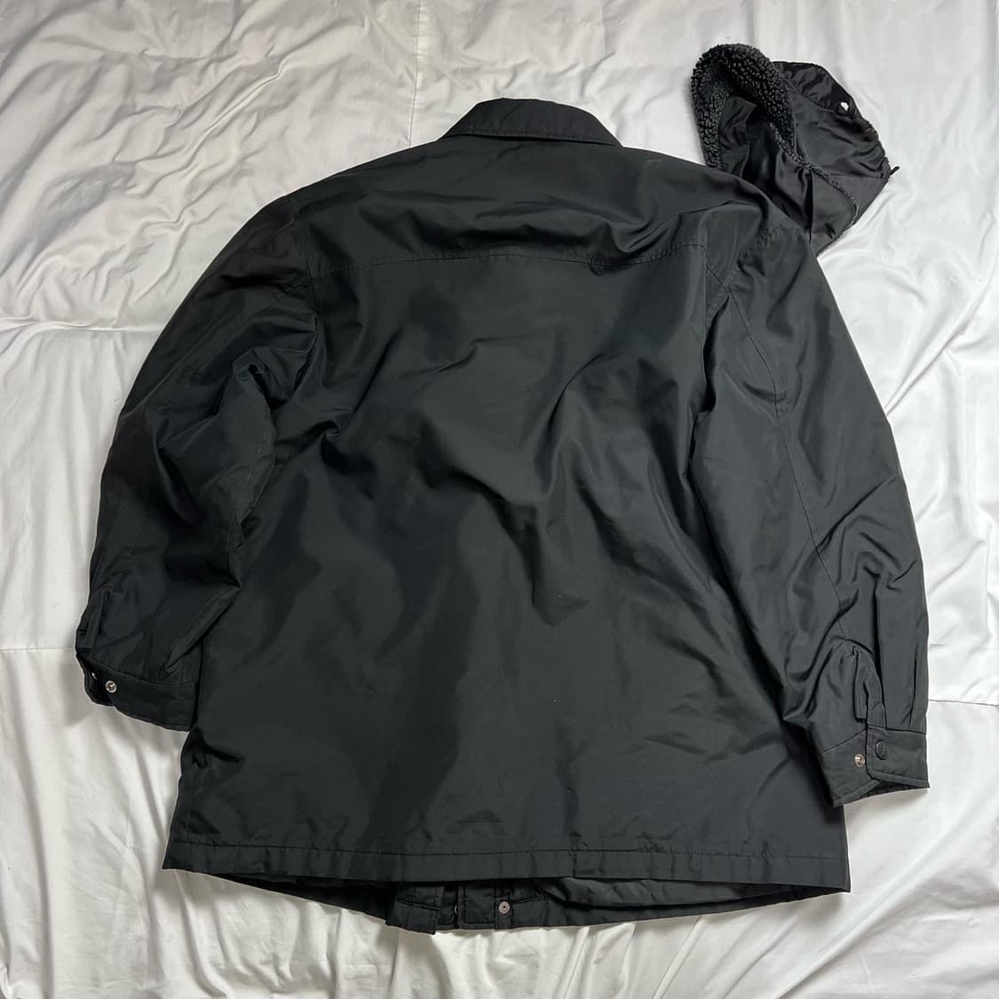 입생로랑 블루종 자켓 (목털포함) 상품이미지4