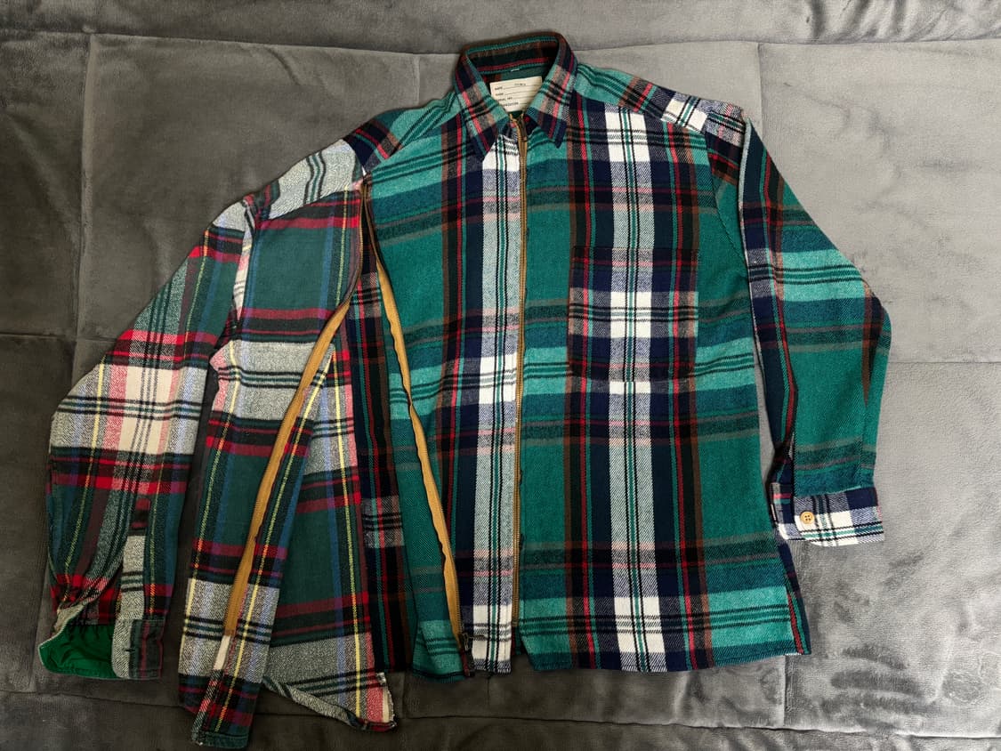 77circa 플란넬 셔츠 상품이미지2