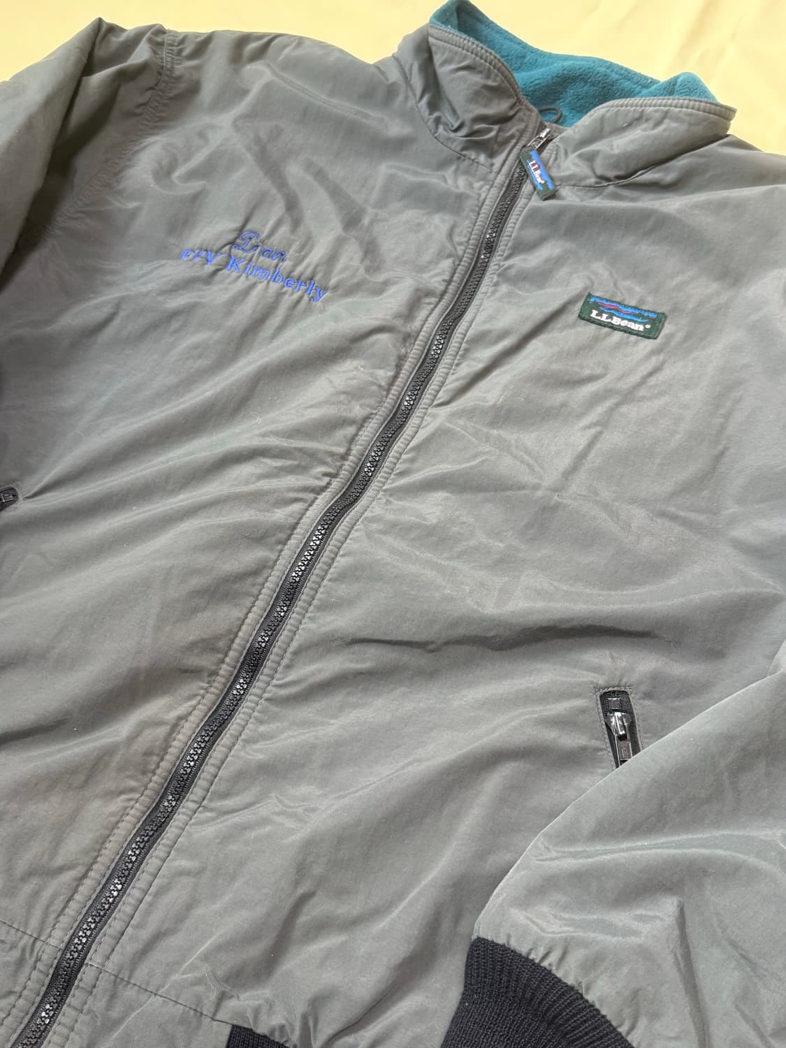 엘엘빈 웜업 플리스 집업 자켓 80~ 90s 상품이미지3