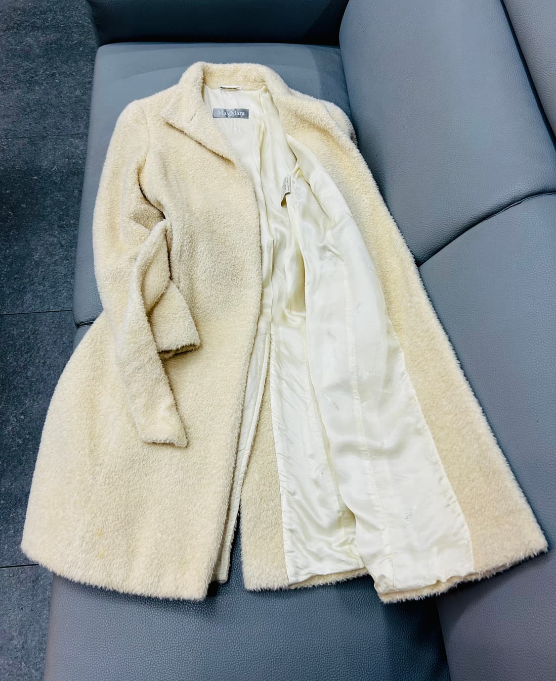 막스마라 알파카 롱코트(38사이즈) 상품이미지5