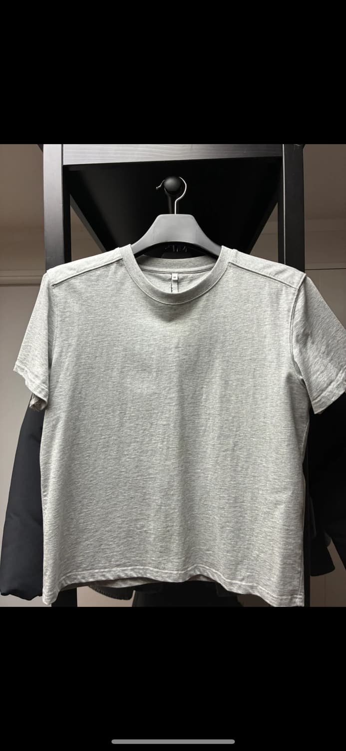 노이어 크롭 반팔 그레이 S사이즈 상품이미지1