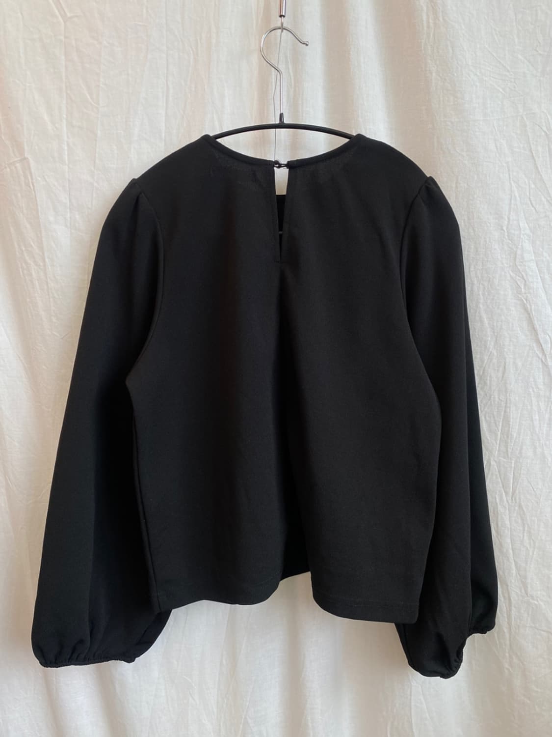 블랙레이스블라우스(M) 상품이미지3