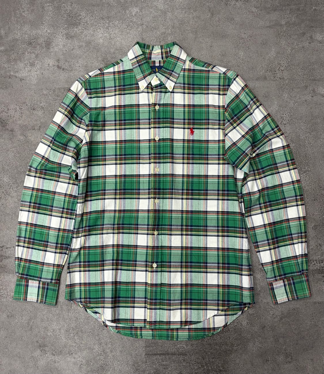 폴로 랄프로렌 헤비코튼 체크셔츠 상품이미지1