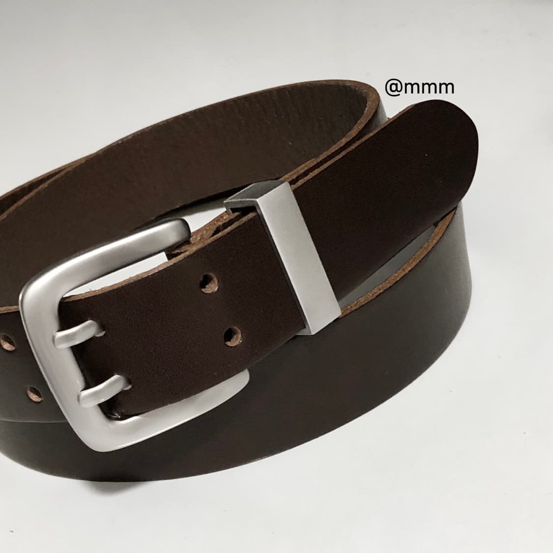 [Unisex]Doubel hole leather belt 상품이미지9