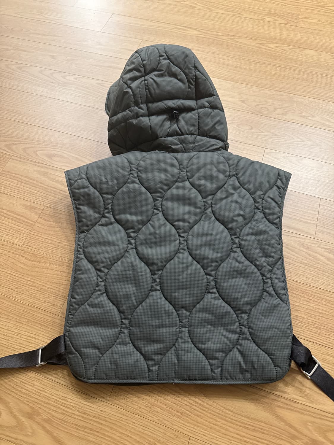 더일마 패딩베스트 카키 상품이미지2