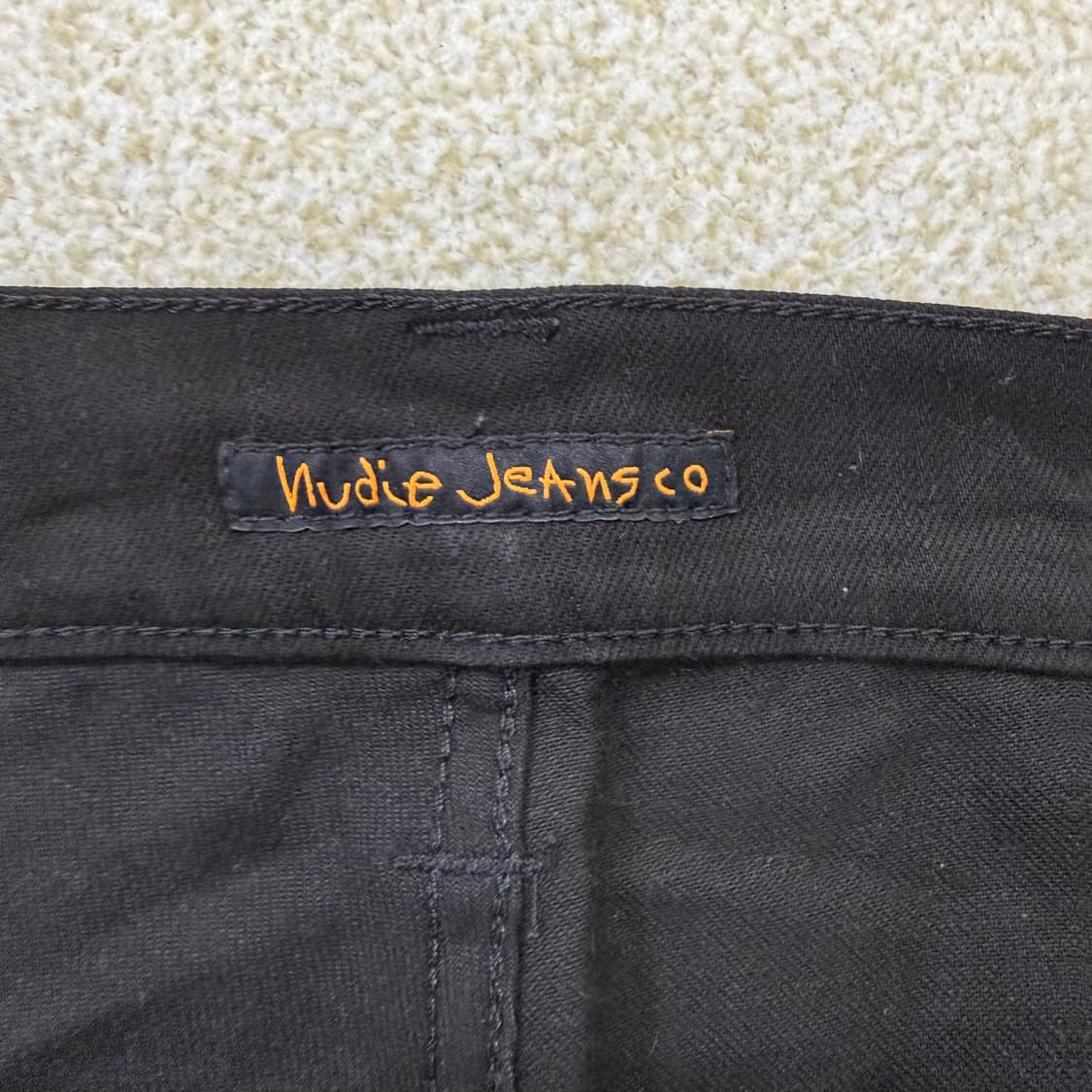 W29L32 누디진 블랙 데님팬츠 0203T 상품이미지4
