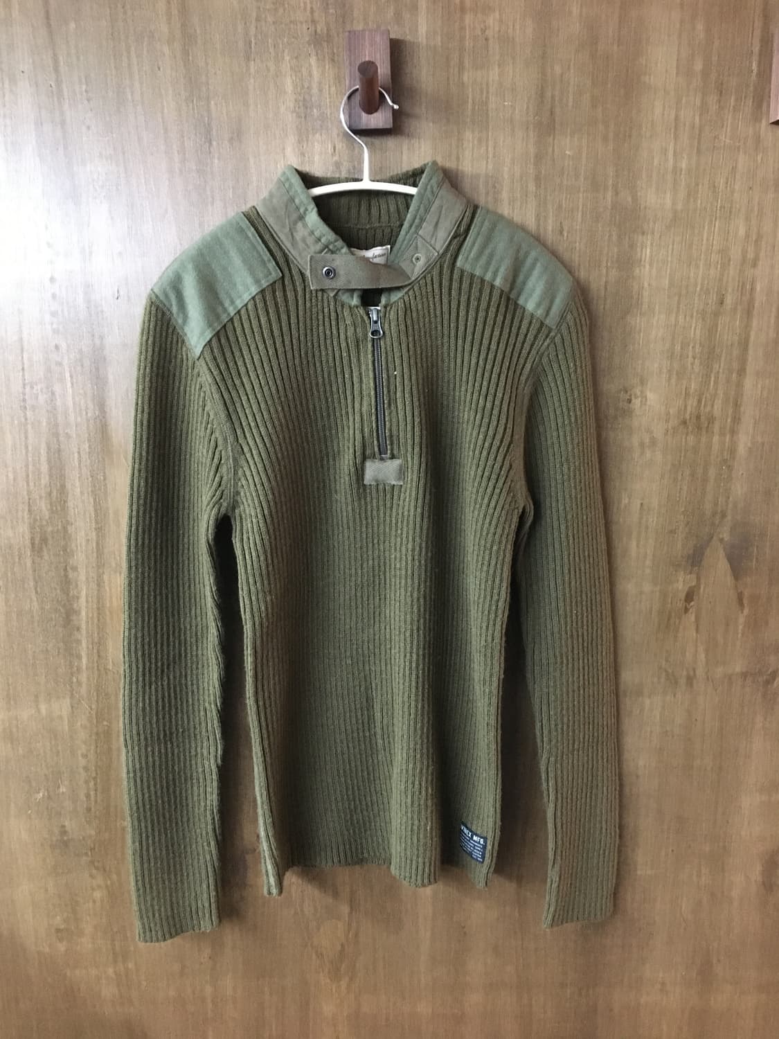 Avirex 밀리터리 니트 M 상품이미지1