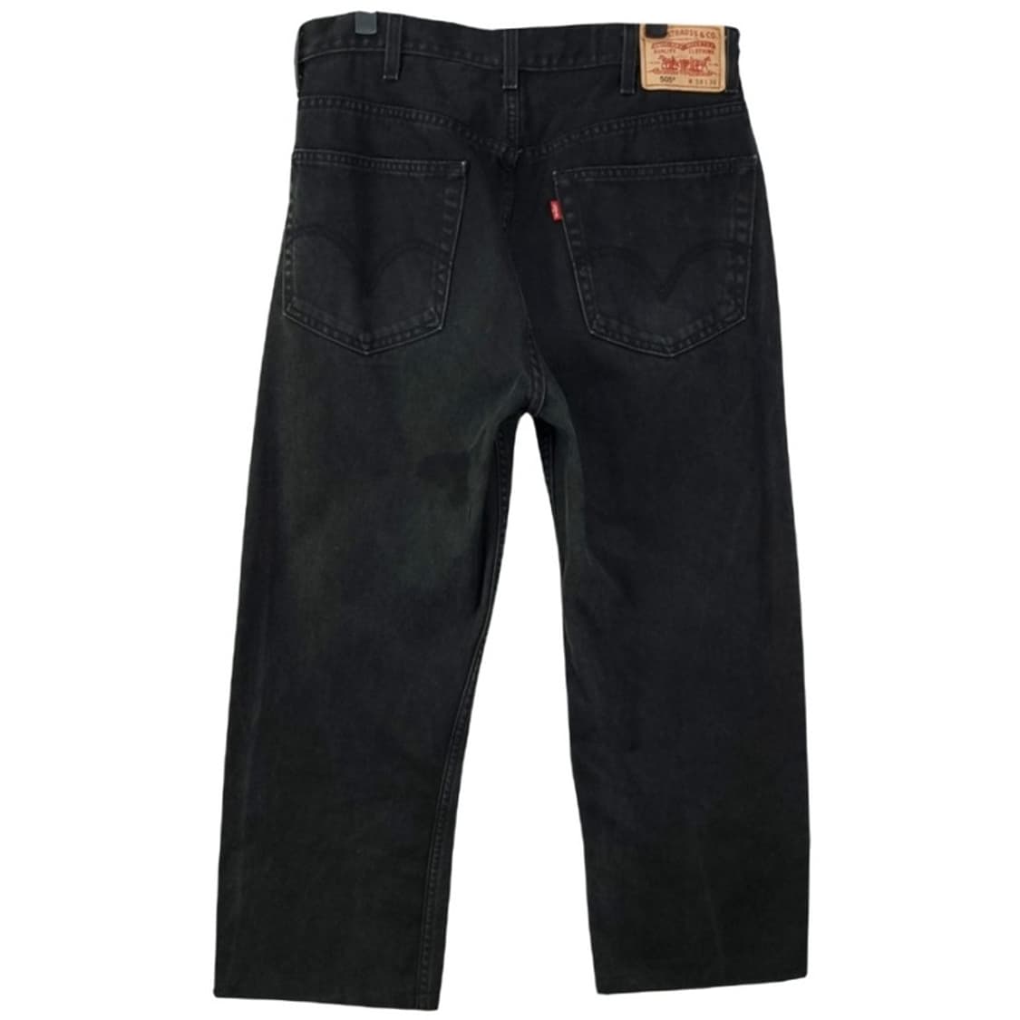 [리바이스] 505 루즈 스트레이트 블랙 데님 팬츠  M19174 상품이미지3