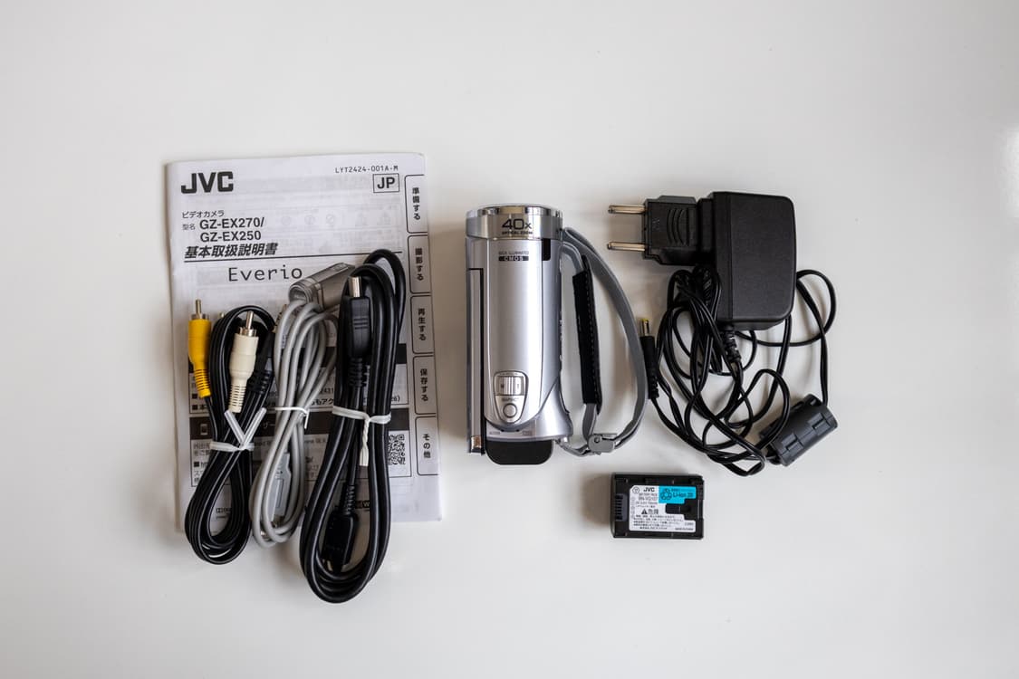 JVC Everio GZ-EX250-S / 빈티지 디지털 캠코더 상품이미지9