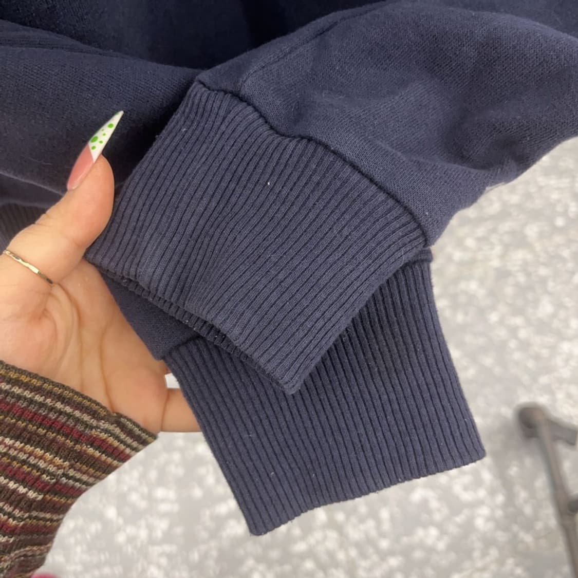 아베크롬비 Y2K 빈티지 양털 후드집업 M C09098 상품이미지7