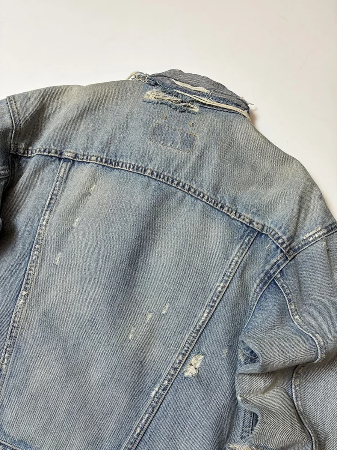 데님앤서플라이 00's 데미지 연청 자켓 PN9311 상품이미지7