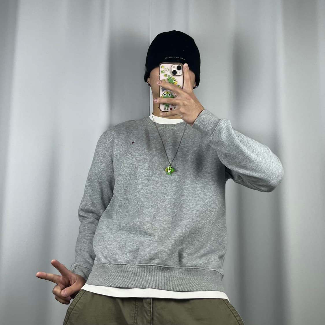 <타미힐피거 로고 맨투맨> No.1388 상품이미지2