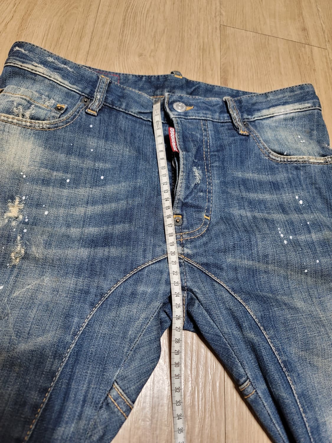 디스퀘어드2 데님 S71LA0869 타이디바이커 EU46 상품이미지4