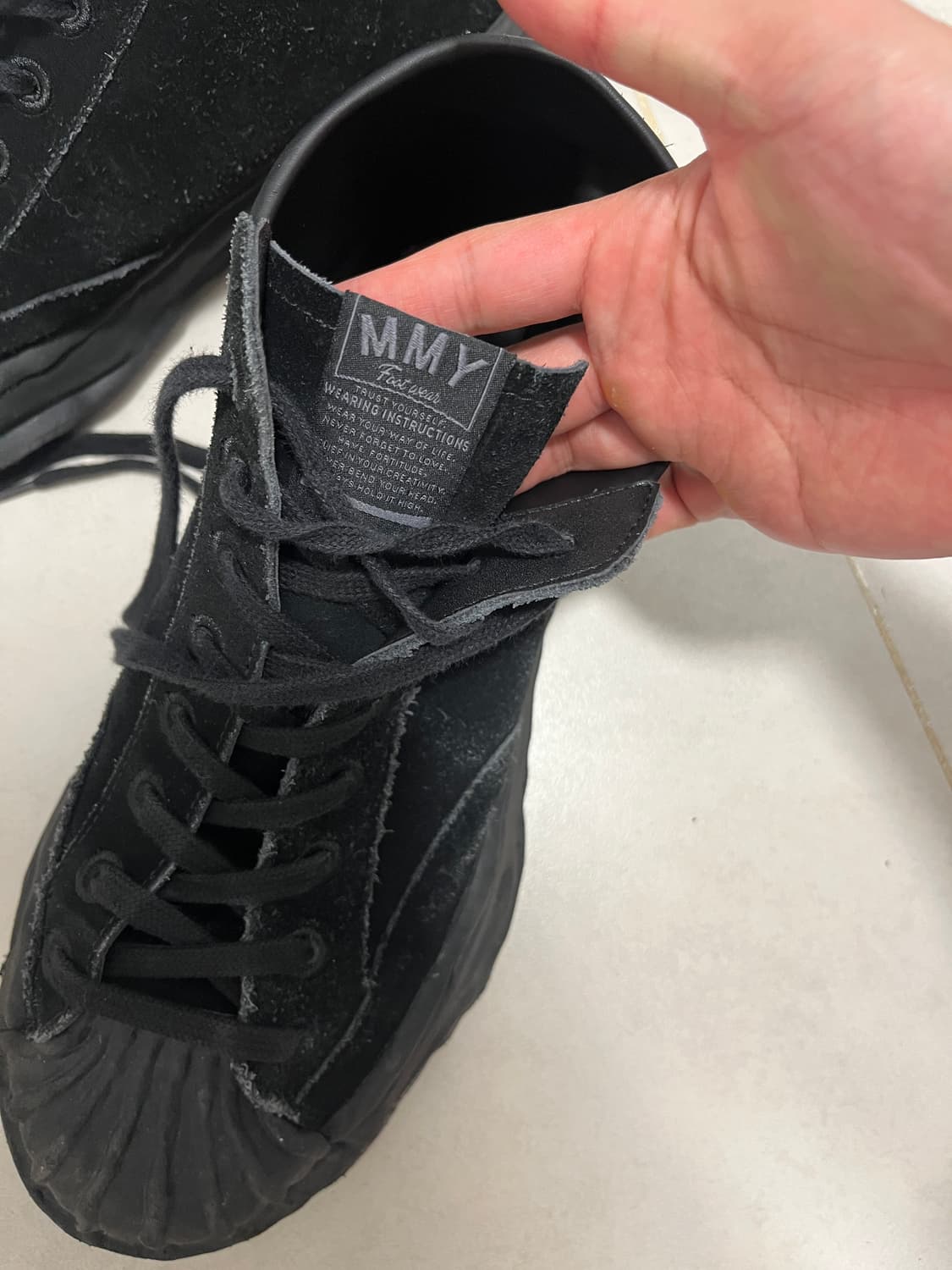 [42]미하라 야스히로 베드포드 블레이키 하이탑 스니커즈 상품이미지3