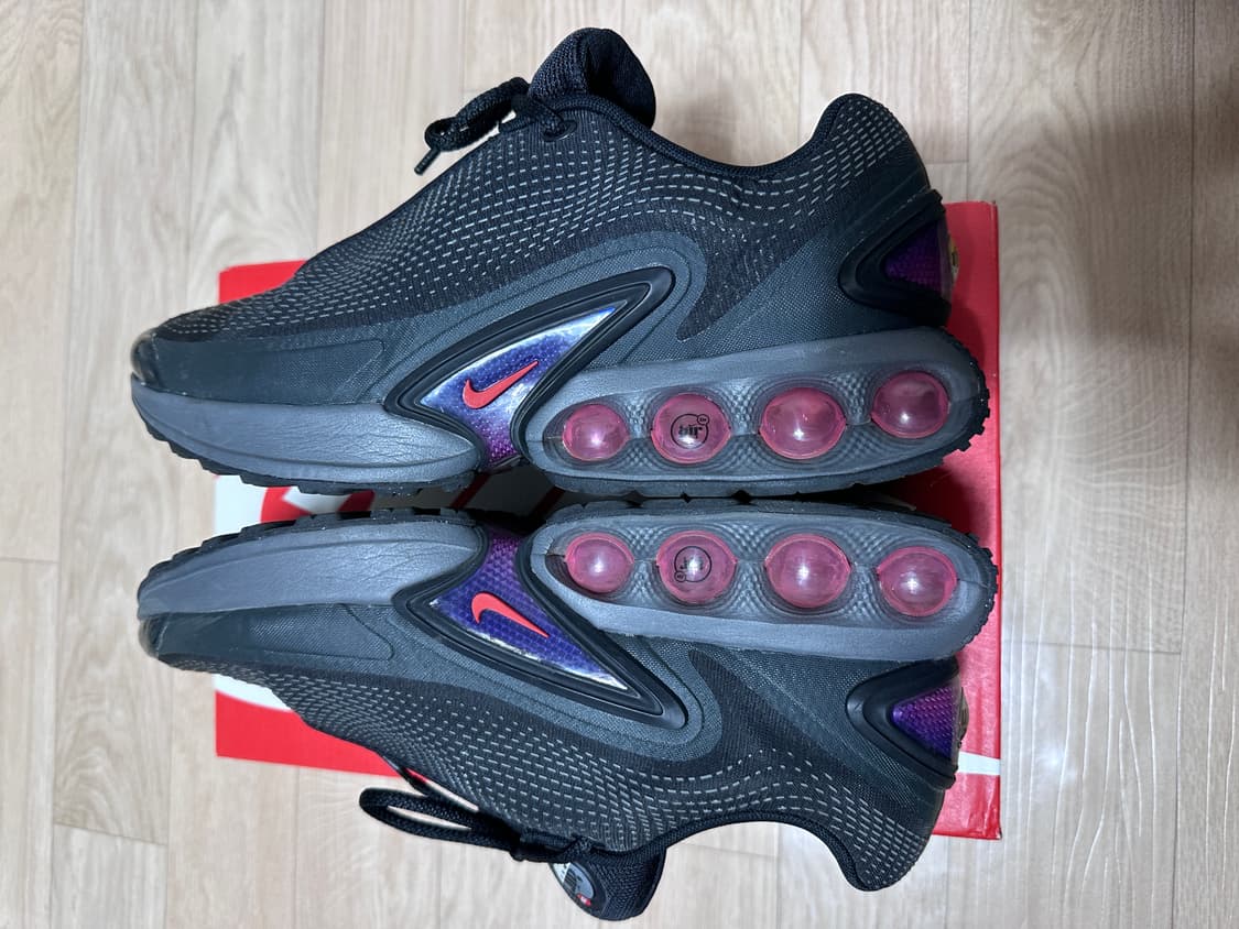[290]나이키 에어맥스 Dn 블랙 라이트 크림슨 상품이미지6