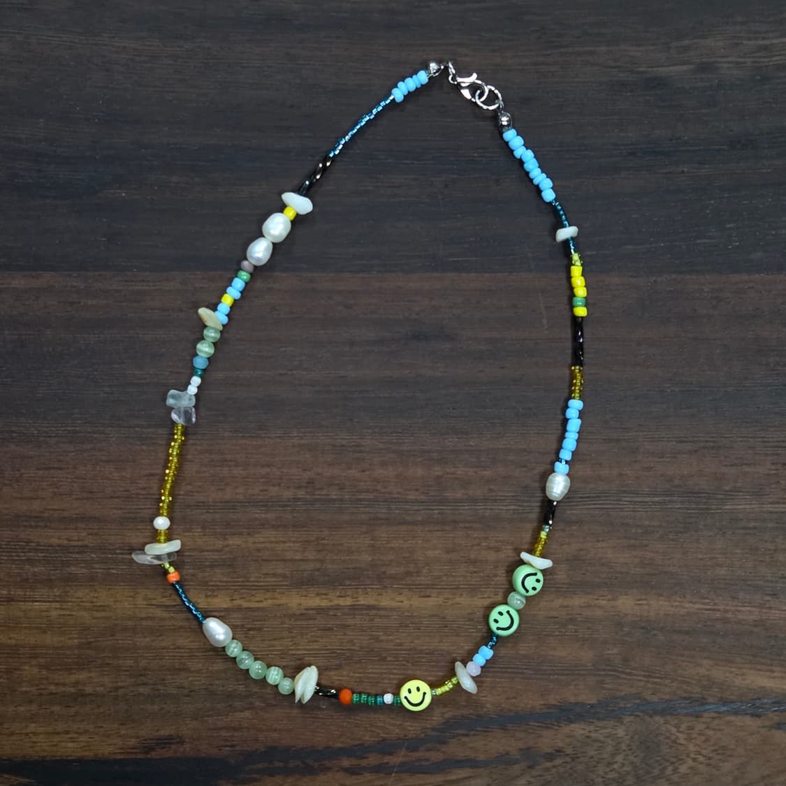 스마일 비즈 목걸이 상품이미지2