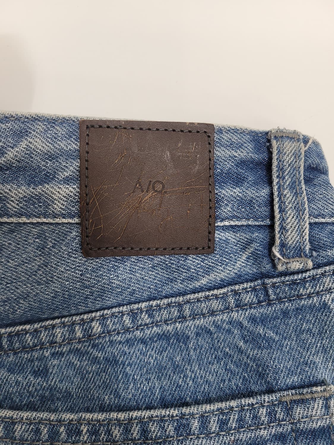 어나더오피스 배기핏 워싱 청바지 / 남 78 (30) 여성가능
 상품이미지6