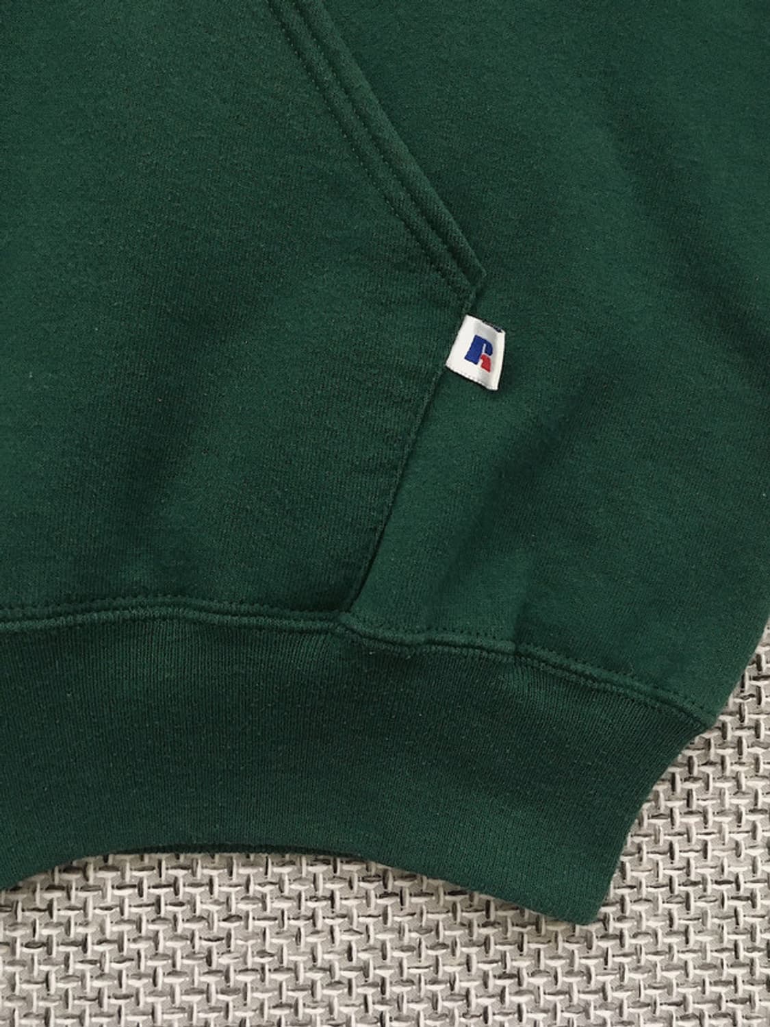 90s USA made 50/50 hooded zip-up jacket 상품이미지9