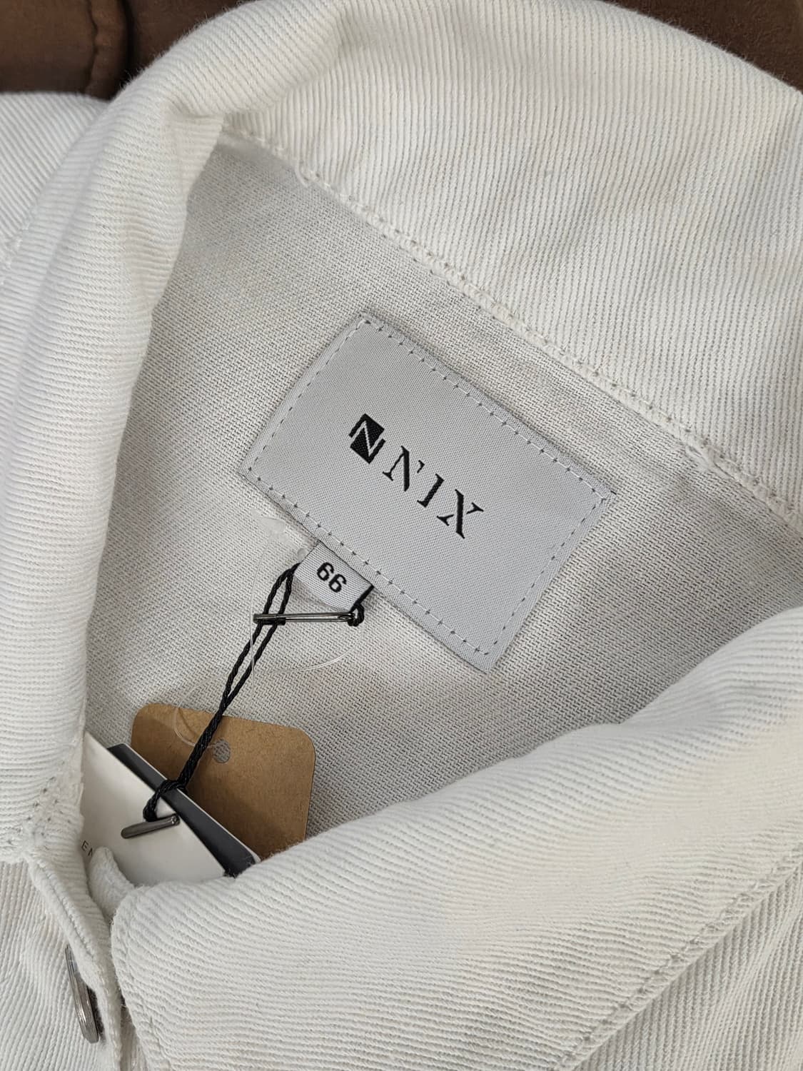 NIX 닉스 화이트 트러커 자켓 상품이미지7