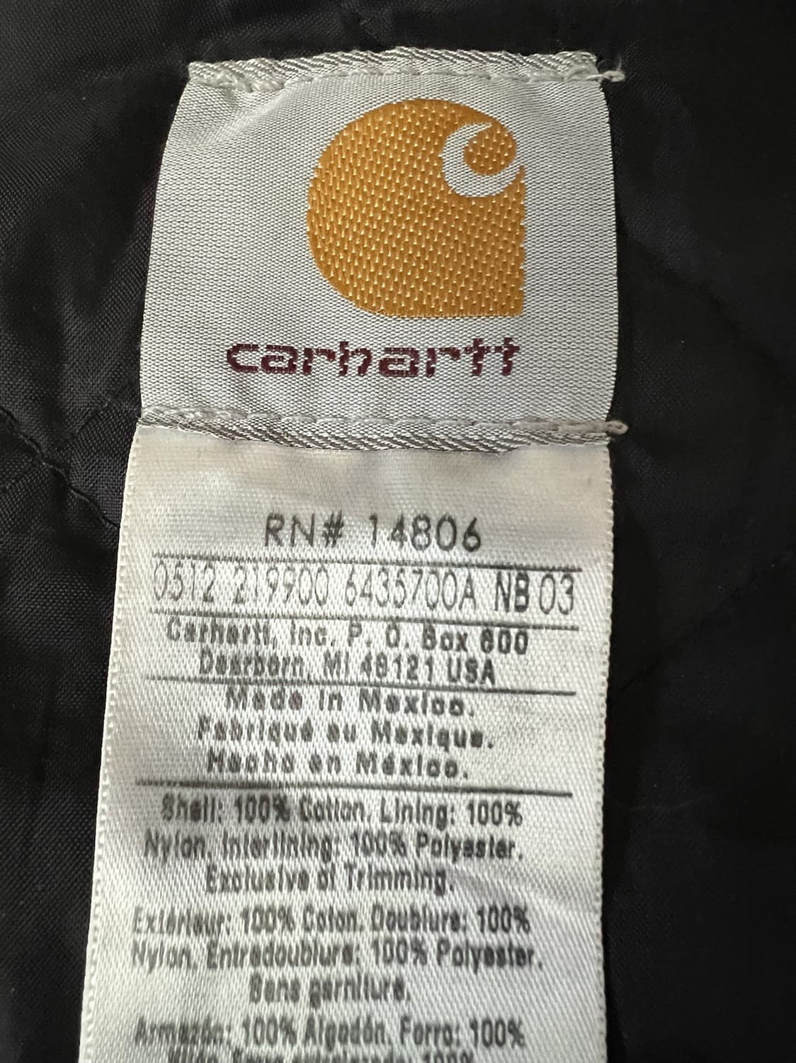 칼하트 J318 후드집업 자켓 모스 그린 상품이미지9