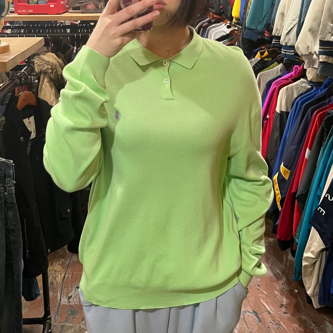 [HI] 폴로 카라 니트 상품이미지2