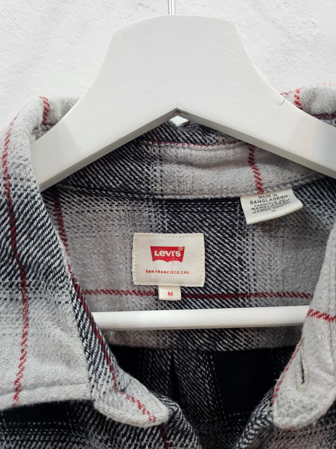 리바이스 플라넬 체크 셔츠 상품이미지3