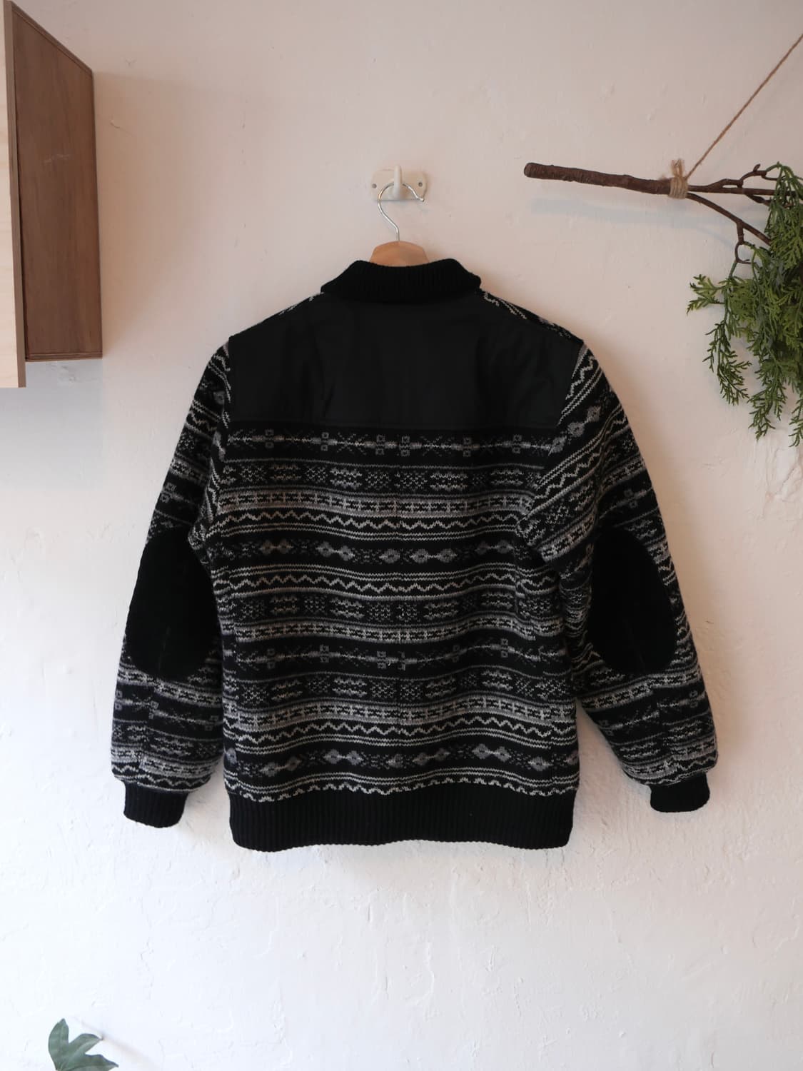 꼼데가르송 옴므 울 패턴 자켓 상품이미지4