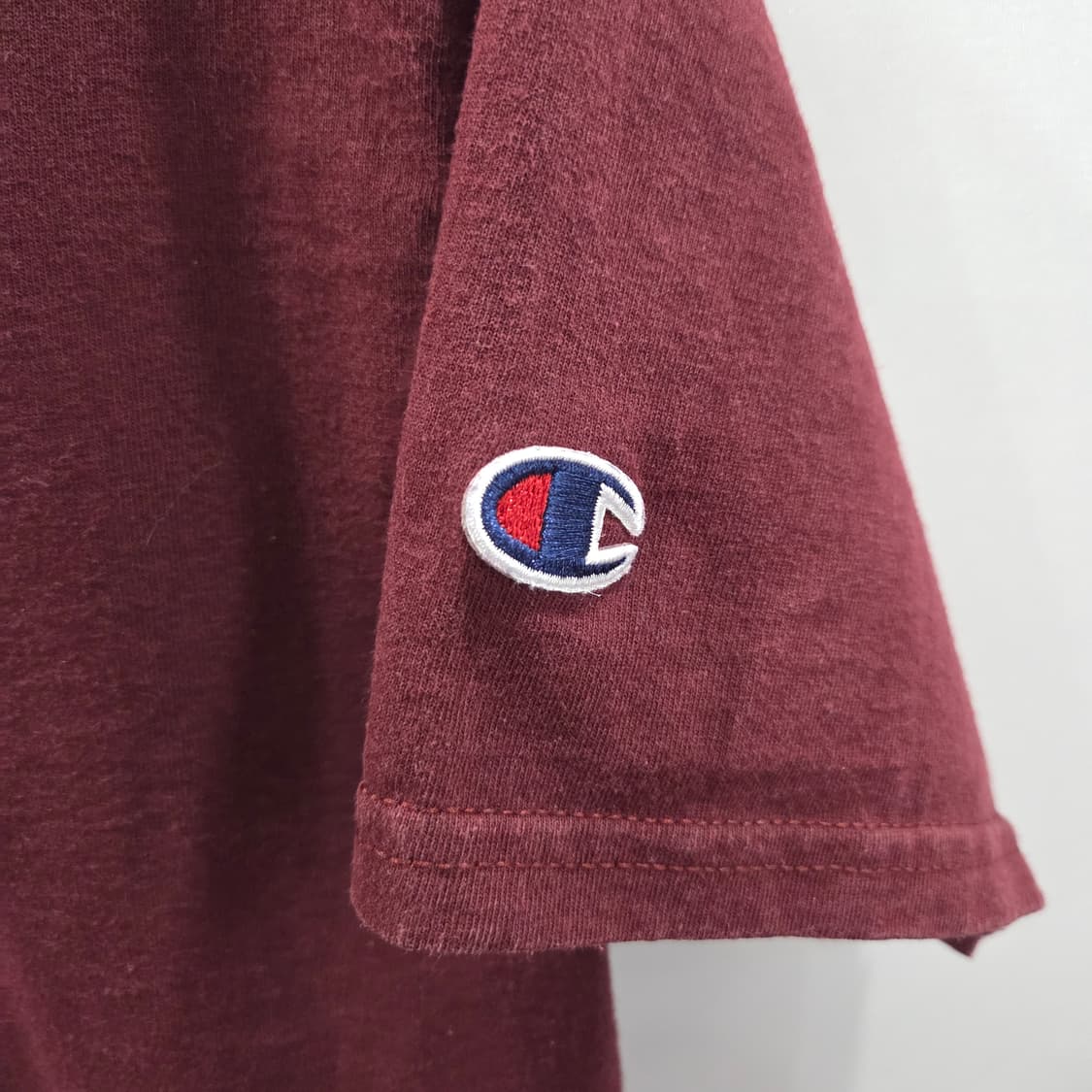 챔피온 반팔티 버건디 M 상품이미지2