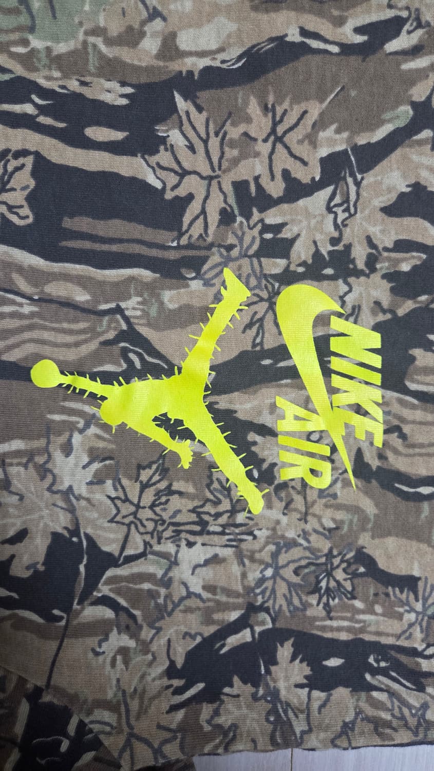 [XL] 트래비스 스캇 캑터스잭 조던 highest 반팔 티셔츠 카모 상품이미지4