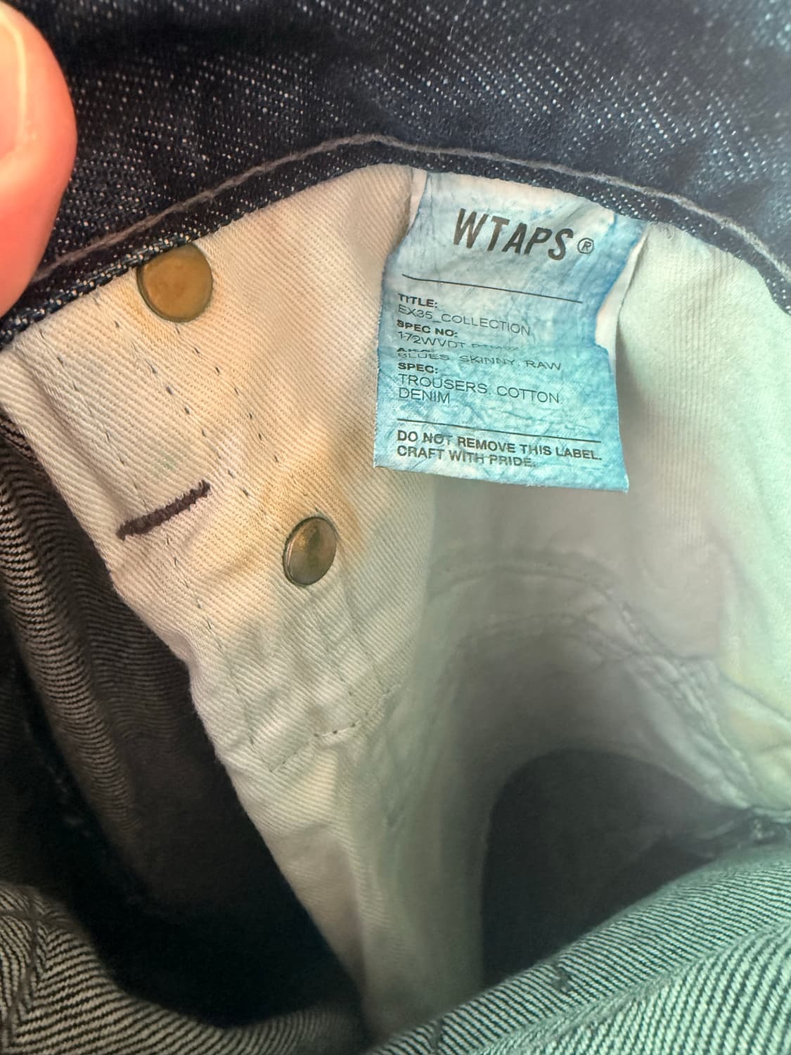 더블탭스 데님청 상품이미지7