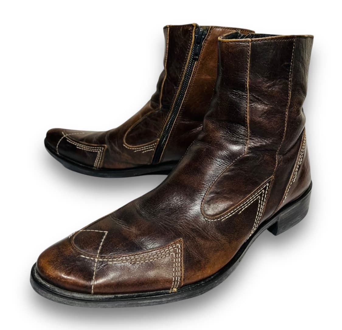 Roberto Vera pelle Western vintage boots 상품이미지1