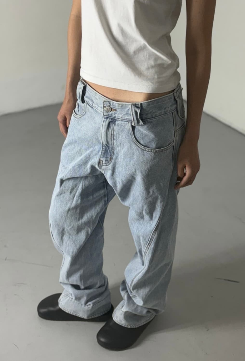 플라스틱 프로덕트 데님팬츠(새상품) 상품이미지1