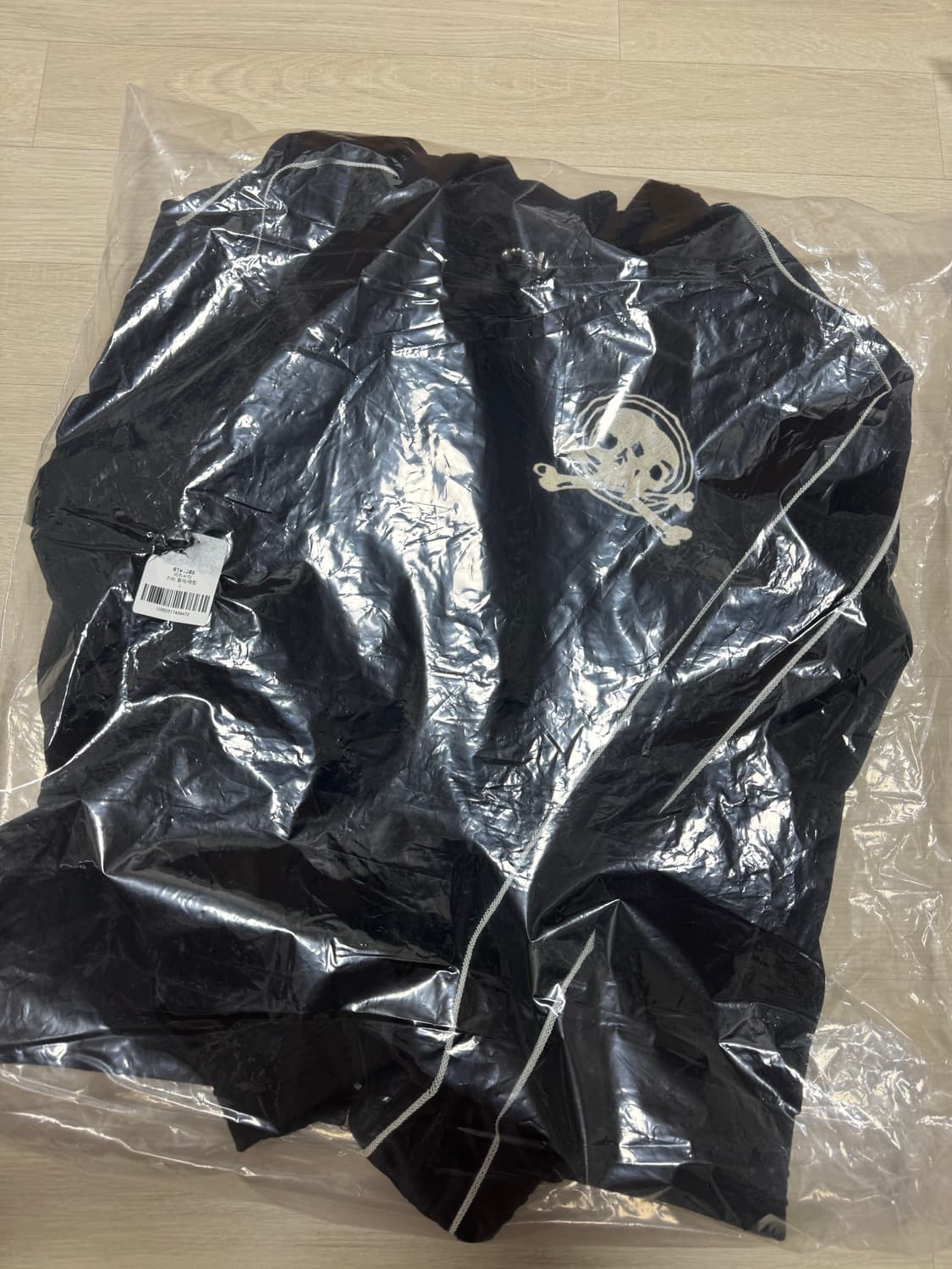 [L] ETCE 스컬 벨벳 블루종 자켓 상품이미지4