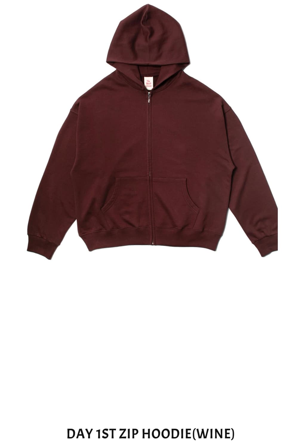 뤡코즈 후드 집업 와인 2사이즈 판매 상품이미지1