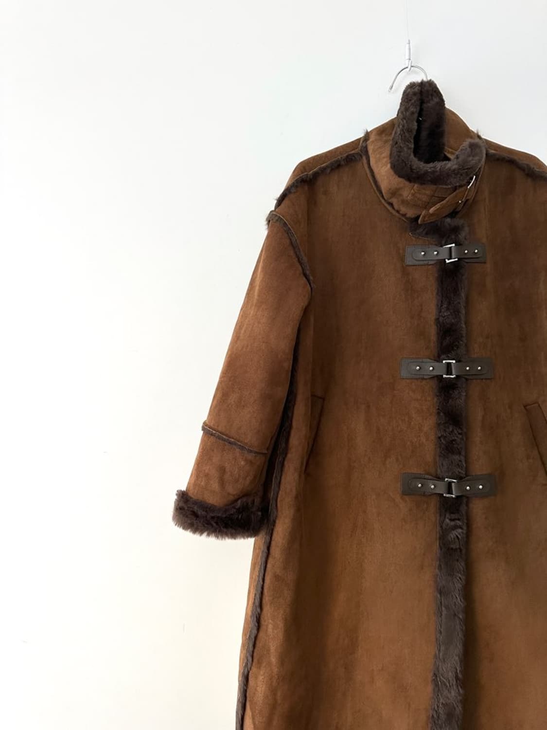 Buckle detail moca muston / brown 상품이미지2